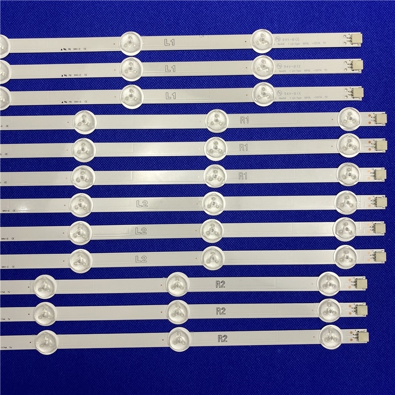 Full Backlight Array LED Strip Bar For LG 47LN540V 47LN613V 47LA620V 47LN5758 47LN5757 47LN575R-ZE LC470DUE