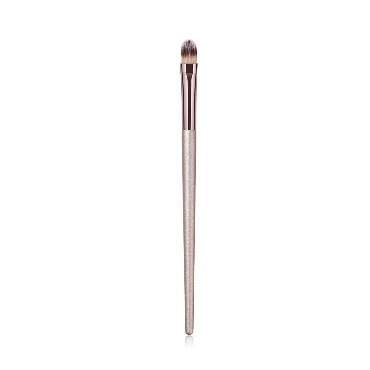 1pc champagne makeup børster træ foundation kosmetisk øjenbryn øjenskygge børste makeup børste sæt værktøjer: A10