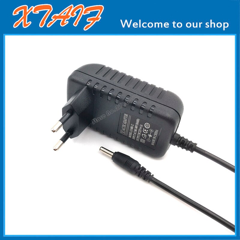 1 STKS 12V1A AC 100 V-240 V Converter Adapter DC 12 V 1A 1000mA Voeding EU Plug DC 3.5mm x 1.35mm