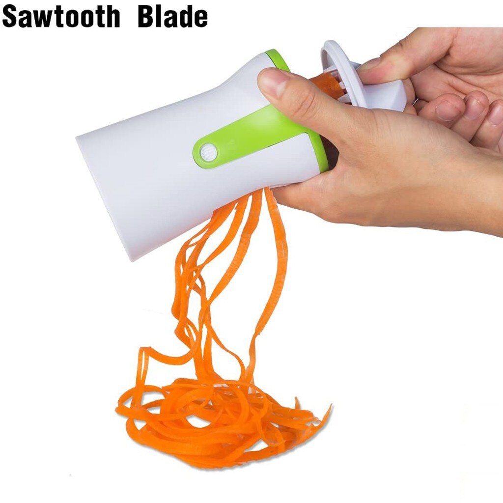 Spiral vegetable shredder sliced zucchini pasta vegetable Portable multifunctional grater for outdoor picnic Kitchen assistant