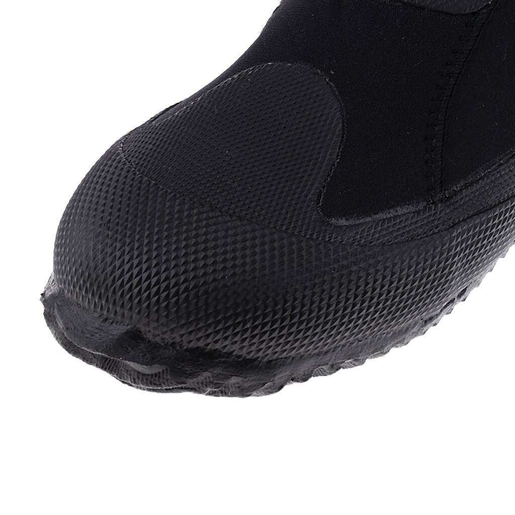 Trajes de neopreno Premium de 5mm, botas altas con cremallera, zapatos de agua súper elásticos y mantienen el calor para buceo, surf y esnórquel