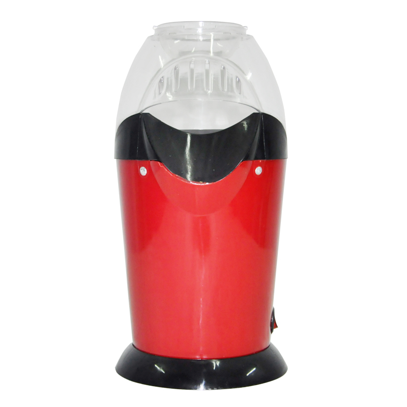 1200w 110v/220v bærbar elektrisk popcornproducent luft popcornfremstillingsmaskine køkken desktop mini diy majs maker