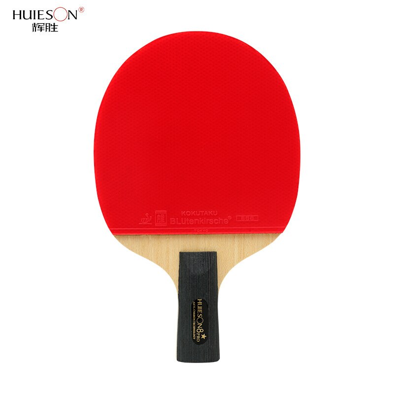 Huieson 6/7/8/9 Stars Table Tennis Rackets Sets For Profession Competition Double Face In Rubber Training Ping Pong Bats Racket