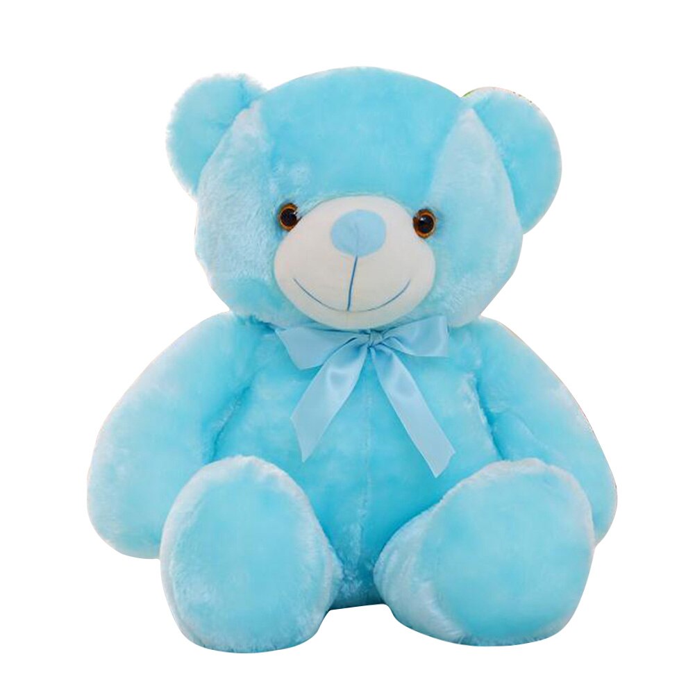 Ours lumineux en peluche pour enfants, jouets lumineux de fête, Flash lumineux LED pour Festival noël avec lumière LED: E