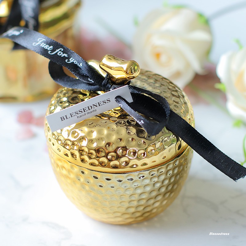 Creatieve Gouden Ananas Keramische Afdichting Jar Keuken Thee/Suiker/Spice Opslag Tank Mini Sieraden Doos Thuis Opslag Decore voor