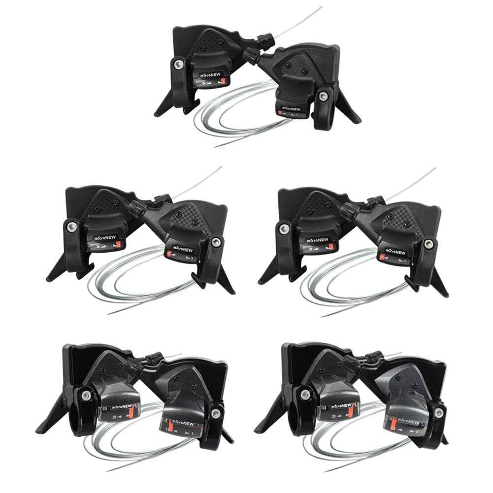 Speed Mountain Bike Shifter Cables Portable Waterproof Cycling 3 x 7/8/9/10/11 Set with Inner Shift Elements for microNEW