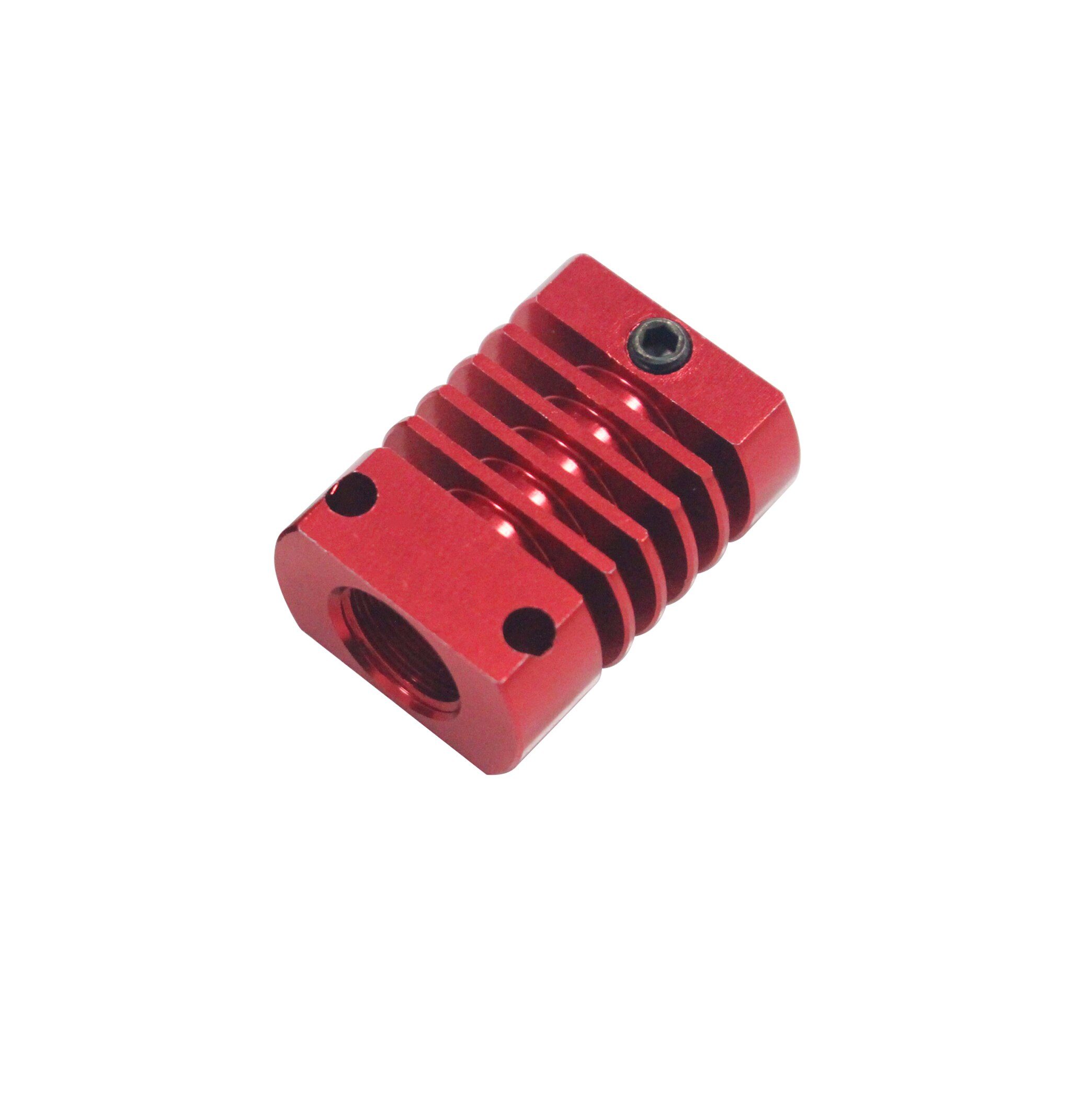 3D Printer Parts CR8 CR10 Hotend/CR10S J-head MK8 Extruder Kit /Heat sink For Ender 3/S CR10 Heatsink Aluminum Block MK8 Nozzle: Red CR8