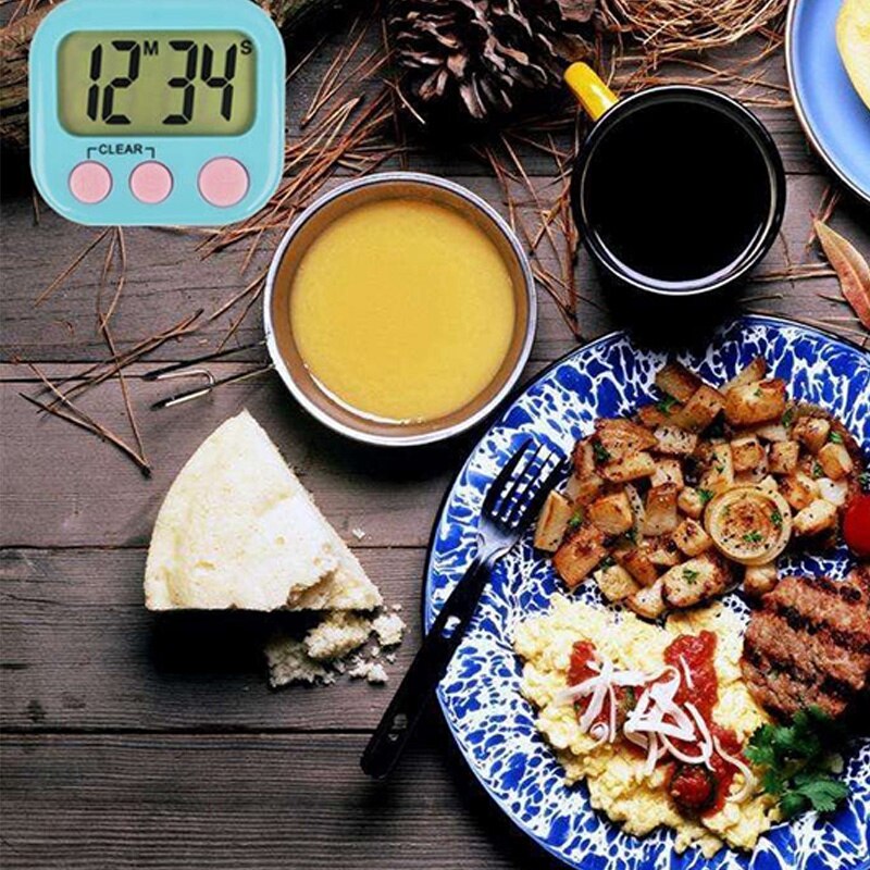 6 Pack Digital Timer for Teacher Small Timers for Kids LCD Display for Classroom, Homework, Exercise