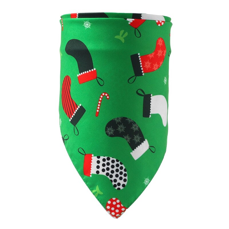Haustier Waschbar Schal Taschentücher Lätzchen Pflege Zubehör Weihnachten Hund Bandana: Gold