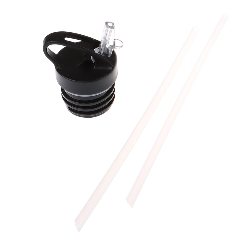 Water Rietjes Met Deksel Voor Hydro Kolf Stro Flip Deksels Cap 18 32 40 64 Oz Brede Mond Water fles Met Stro