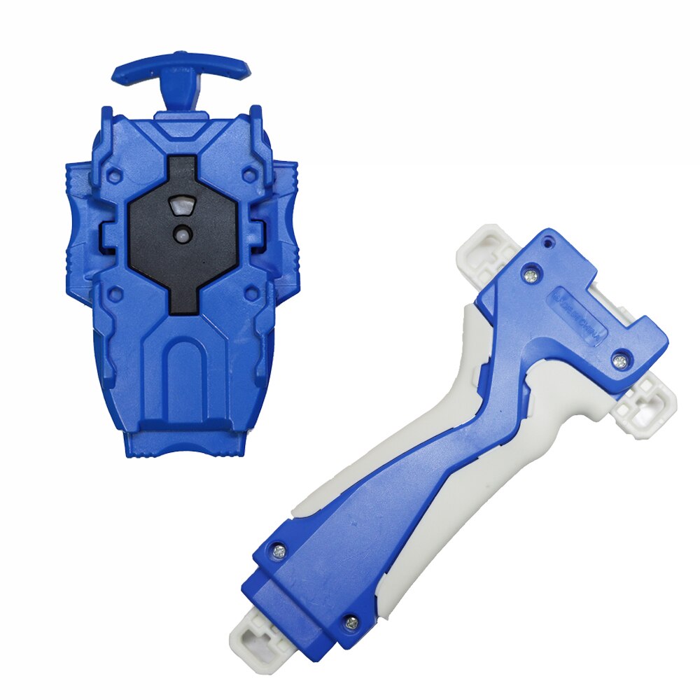 SB Beylogger per Beyblades Burst Parts con lampeggiante colorato e suono assemblare con lanciatore di cavi unidirezionali giocattoli per bambini: Launcher Blue