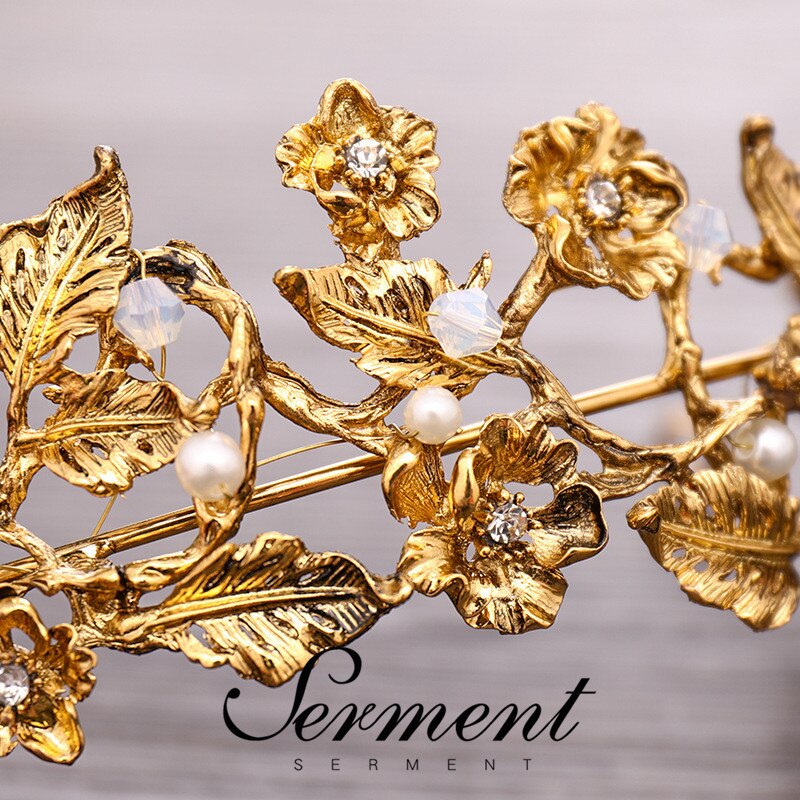 SERMENT Boda de Princesa, Tiara nupcial para dama de honor, corona, joyas de zirconio de cristal para niñas, accesorios para el cabello, corona de cumpleaños para novia