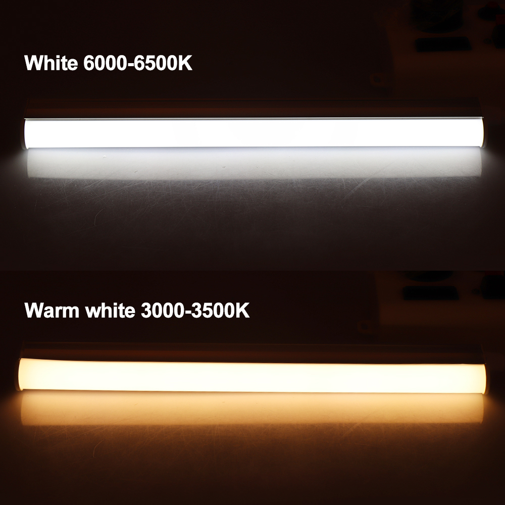 T5 Integrated LED Tube 220V Fluorescent Led Tube Lamp 2835 SMD 5W 29cm / 9W 57cm Under kitchen cabinet Bar light