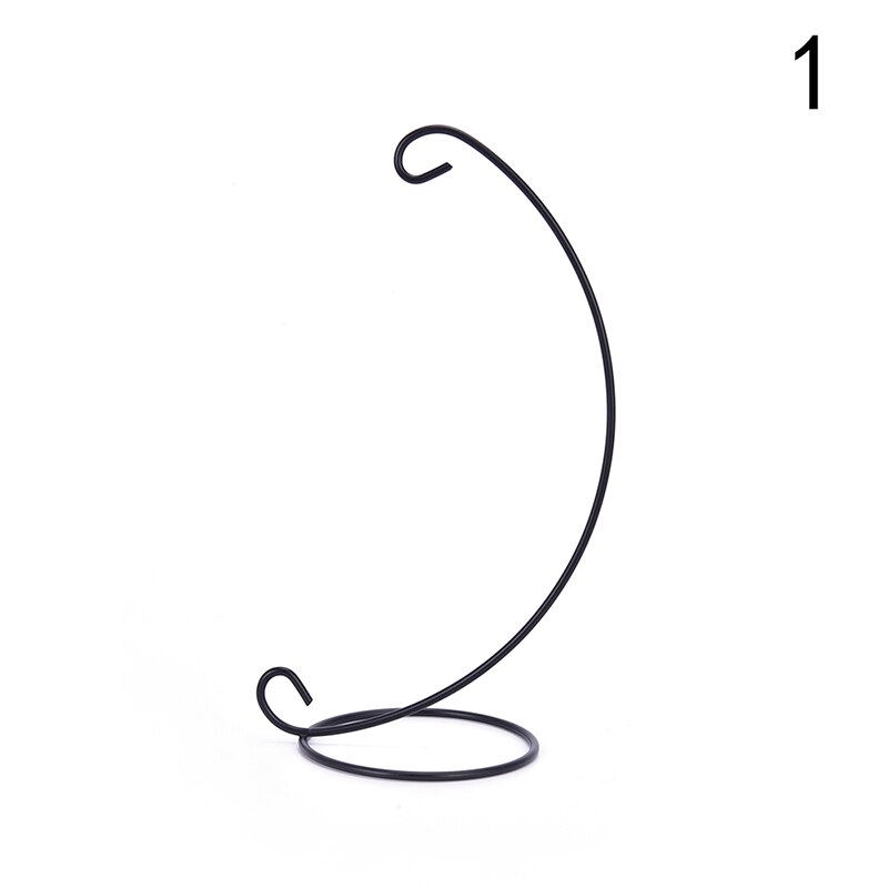 Rétro boule de verre support suspendu bougeoir de mariage fer Art décoration de la maison Table boule lanterne bougie support de support suspendu: BK1  28cm