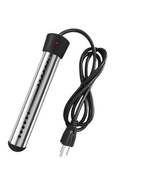 2500W Electric Water Heater Boiler Water Coffee Immersion Travel Instant Macine Portable Pool Heater EU US UK AU Plug: AU Plug / Auto off / Grey