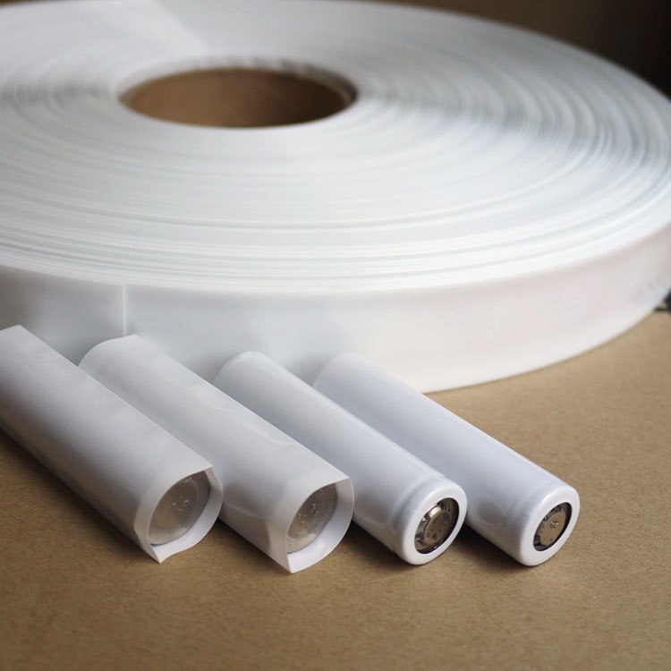 Hishi 53.5mm X 4mil Clear PVC Heat Shrink Tubing - Layflat Wrap For Batteries, Tattoo Coils