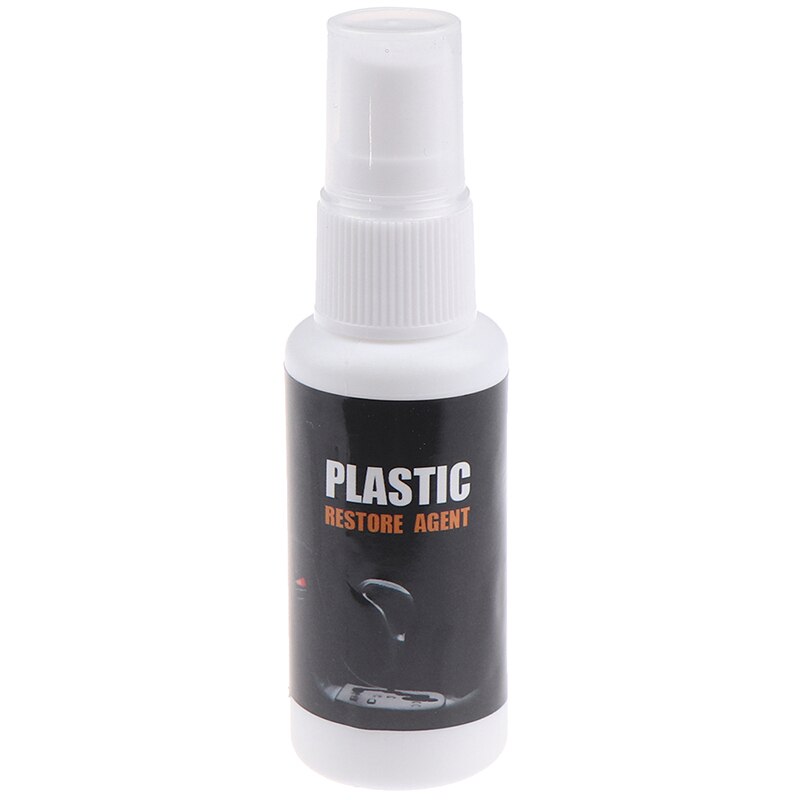 30ML Auto Interior Plastic Parts Wax Retreading Agent Renewed Plastic Restore Retreading Coating Paste Maintenance Car Cleaner