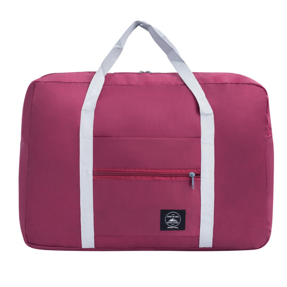 Speicher Tasche Falten Reisen Tasche Liedchen-Tasche Verpackung Organisatoren für Kleidung Kosmetik: Burgund