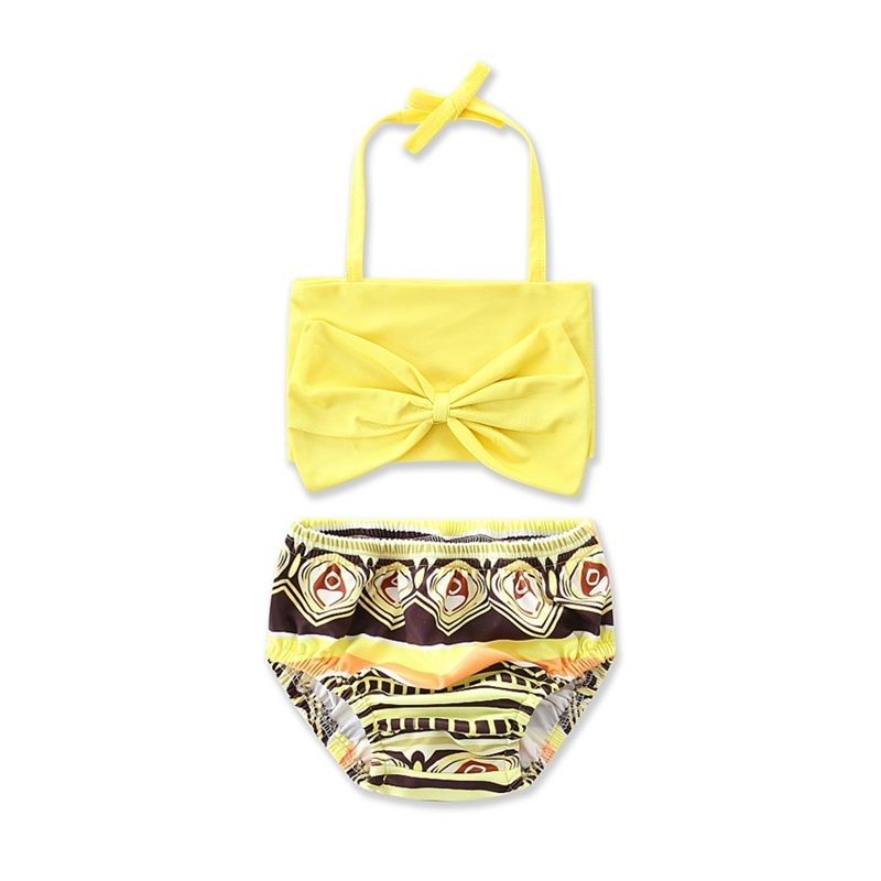 Precioso biquini para bebés y niñas, parte superior separada de verano para recién nacidos y pantalones cortos, traje de baño para niñas, traje de baño Tankini, ropa de playa: 6 to 7 Years