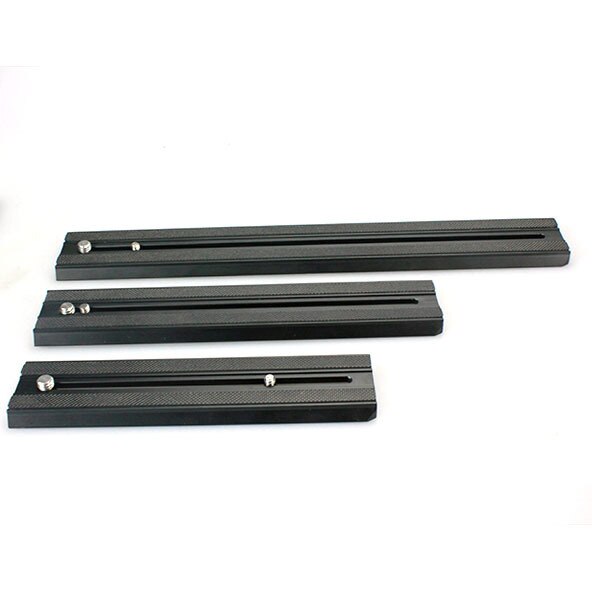 FITTEST QR Plate/ Sliding Rail for Manfrotto MH055M8-Q5 MVH400AH 504HD MVH502AH MVH500A 90 120 140 250 300mm Stander Plates