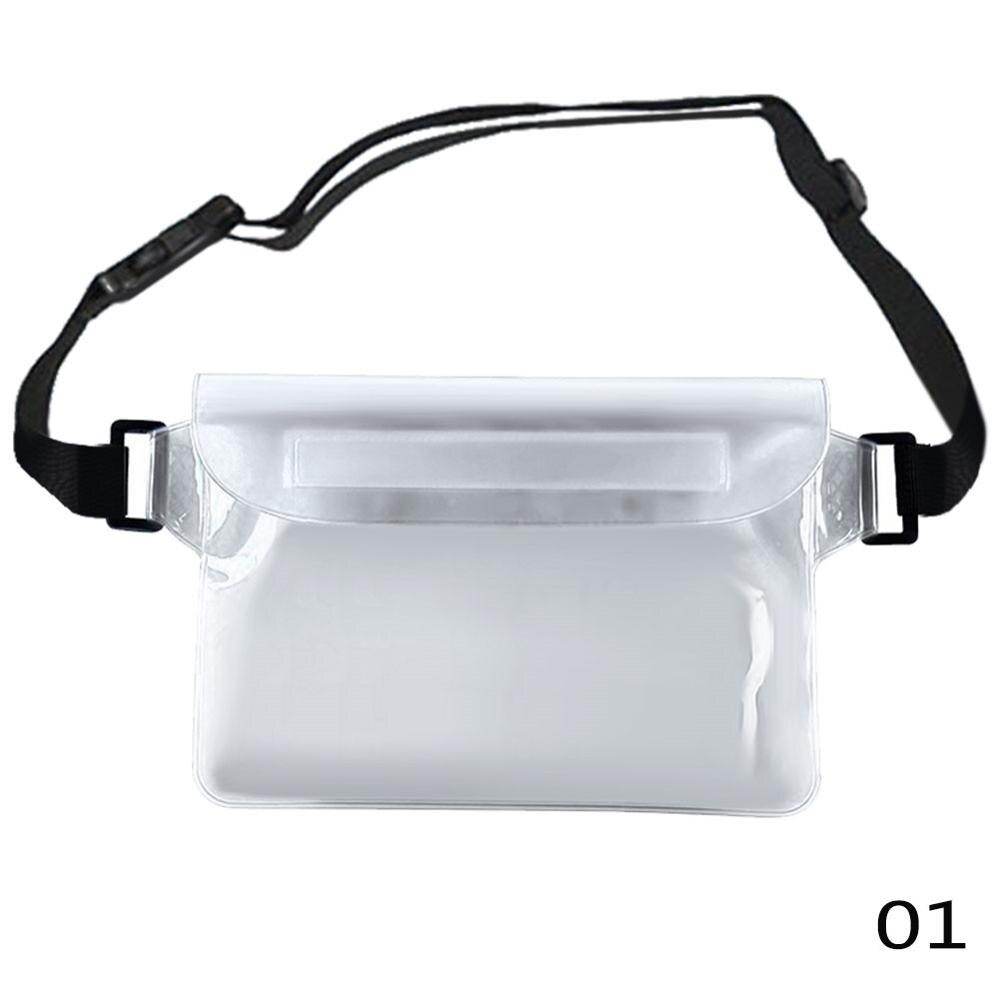 Bolsa impermeable para buceo y natación, bolso de bolsillo para iphone 7, 8, XR, Xs, funda/cámara: Color blanco