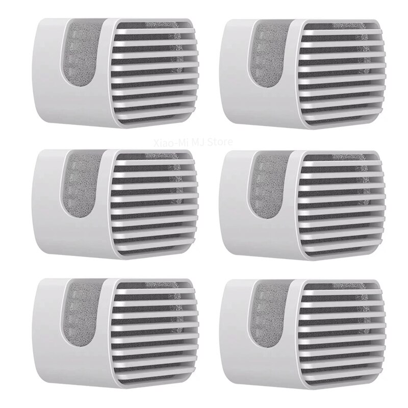 Youpin Kitten Puppy Pet Water Dispenser Vervanging Filter Vervanging Slang Houd Uw Huisdieren Veilig Van Drinkwater: 6PcsWaterPump Filter