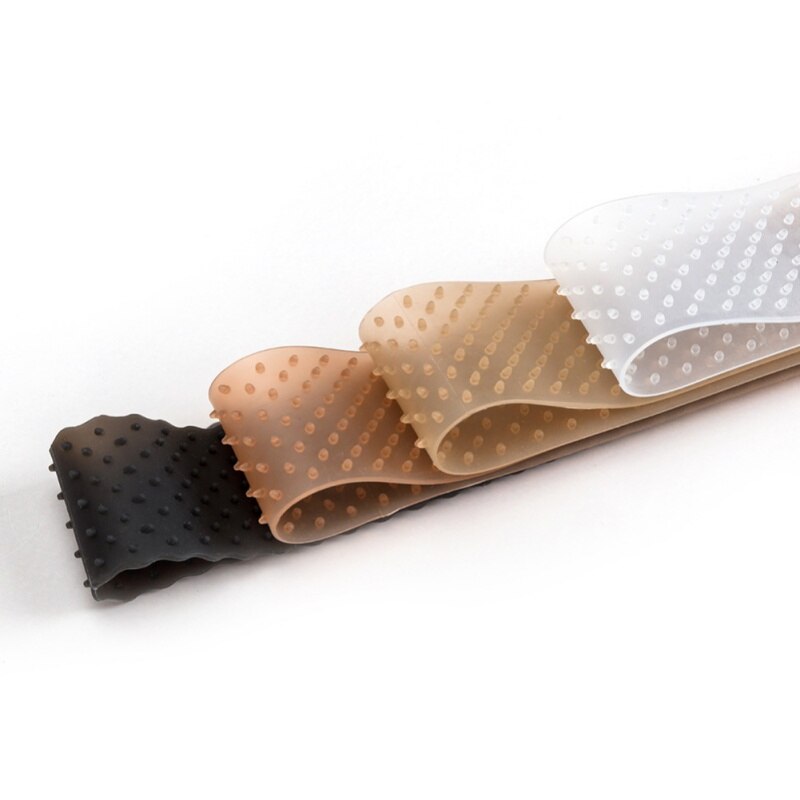 24*4cm Transparent Silicone bandeau Non glisse unisexe en forme de goutte élastique perruque bande dentelle perruque Grip bandeau cheveux