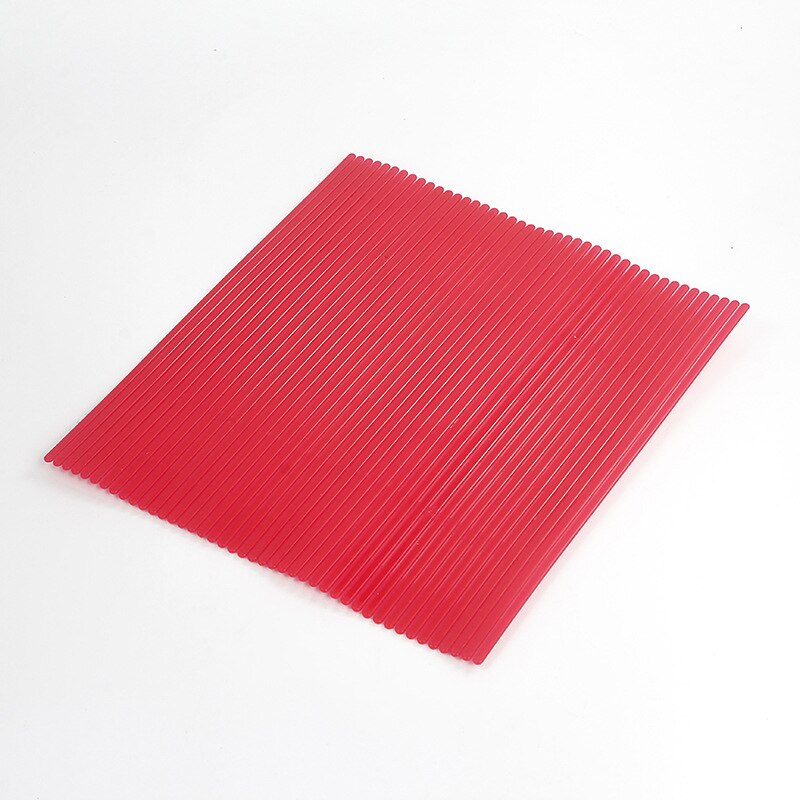 update Blue Sushi Rolling Mat Non-Stick Sushi Making Tool Japanese Plastic Sushi Rolling Maker Homemade DIY Sushi Plate Mat: 1 Pcs Red