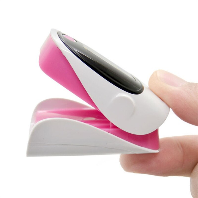 Oled pulsoximeter spo 2 blod ilt finger oximeter måling fingerspids pulsmåler bærbart sundhedspleje familie udstyr