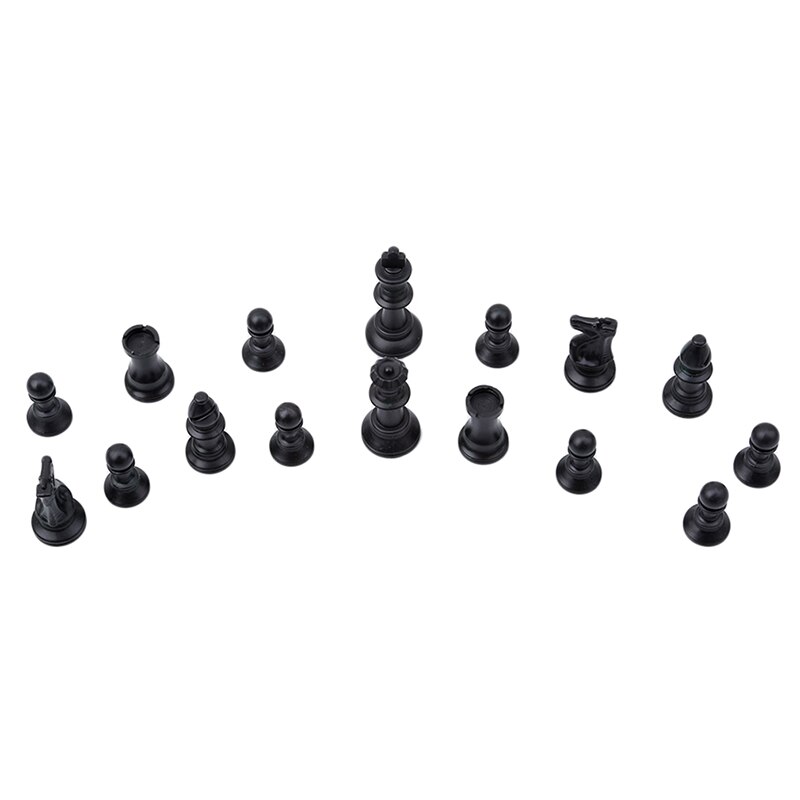 32 Medieval Chess Pieces/Plastic Complete Chessmen...