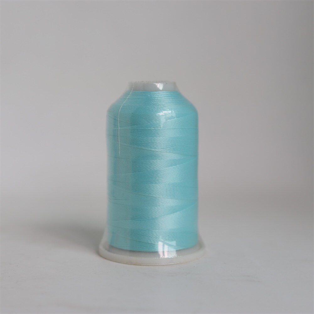 Fil à coudre lumineux 1000m par bobine | Fileter dans la peau du Polyester, broderie, 150D/2 lumineux, 8 couleurs pour votre choix