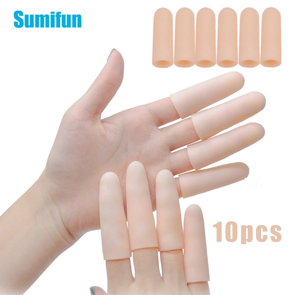 5 par= 10 st silikongelrör fingerskydd fotblåsa skydda fötter smärtlindring fotvårdsprodukt 1 * 5cm d0280