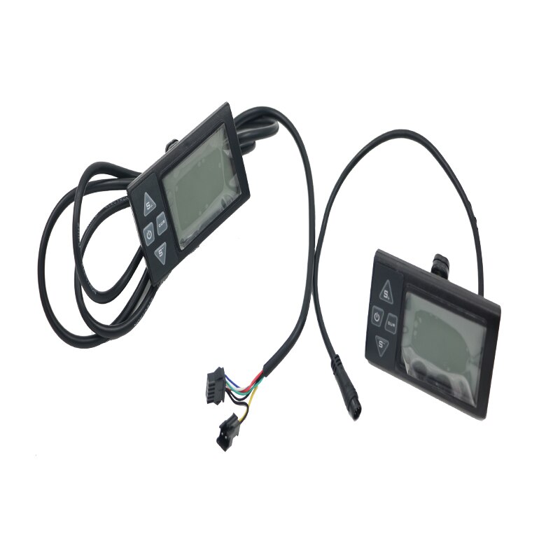 Js Elektrische Fiets 36V/48V Waterdichte Lcd Display Fiets Controller Elektrische Fiets Snelheidsmeter Bike Bedieningspaneel Snelheid display
