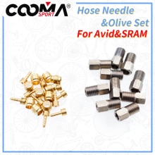 Manguera de freno de bicicleta, inserto de conector de Oliva/perno de conexión de aguja para sistema AVID SRAM, 10 o 2 juegos