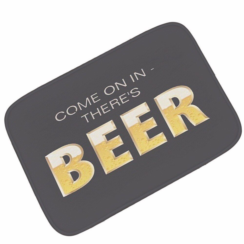 Morsomt ordtak ordsentrance utendørs gulvmatte bokstaver dørmatter dårlig kjøkkenområde tepper: 5