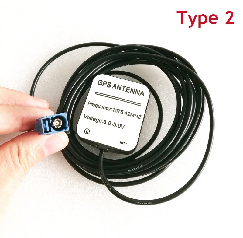 SilverStrong GPS ontvanger Antenne voor Auto DVD Navigatie Farka/SMA Connector Versterker GPS Actieve Afstandsbediening antenne