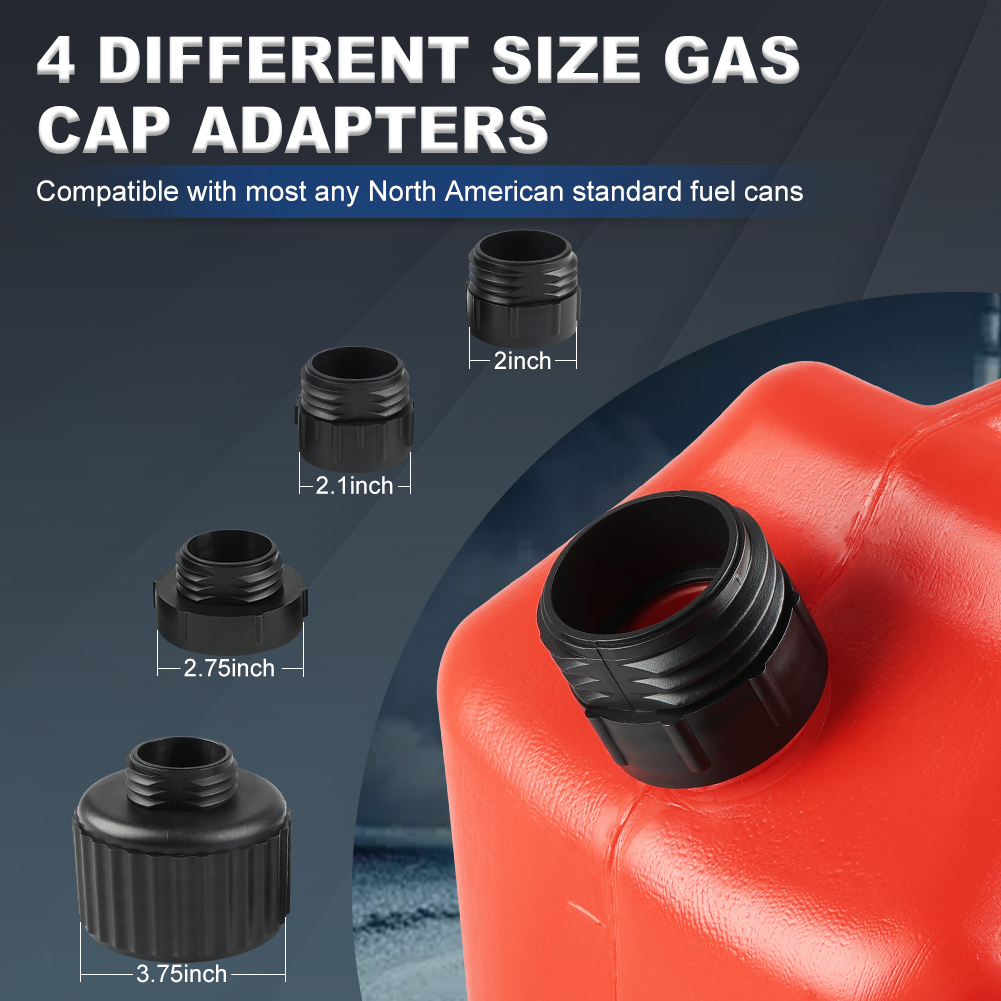 2,4 gpm 51 "Schlauch transfer pumpe Kraftstoff förder pumpe mit Auto-Stop-Sensor Batterie mit 4 Tank adapter tragbare Flüssigkeits pumpe