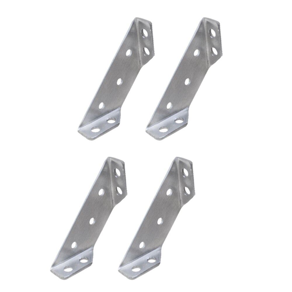 5PCS Right Angle Bracket Triangle Mini Metal 90 Degree Support Holder Corner Brace for Lock Shelf: Default Title