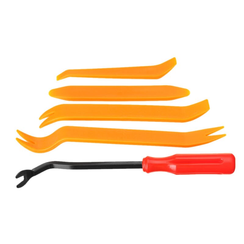 6 Steel+Plastic Screwdriver For Car Body Trim Retainer Rivet Fastener Clip Tool