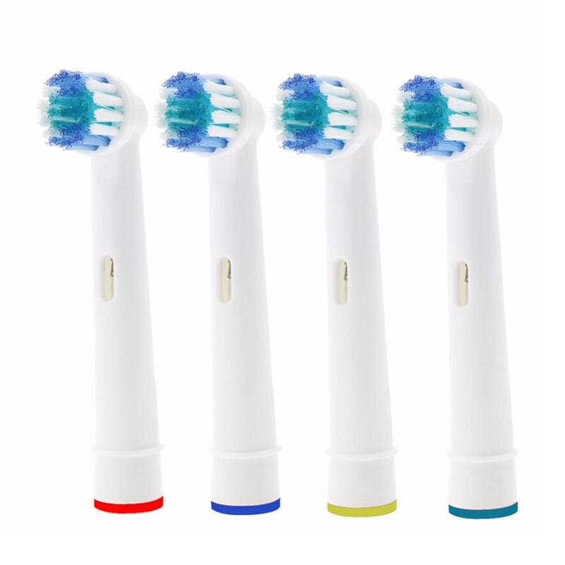 Têtes de brosse à dents électrique de rechange, 4 pièces, pour soins d'hygiène buccale, nettoyage,