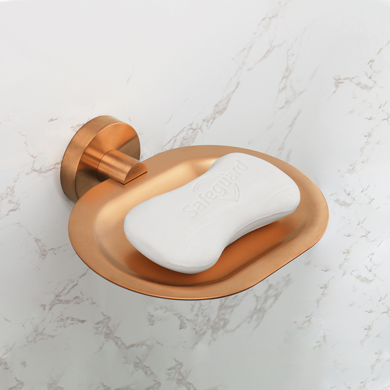 Badkamerbeslag 304 roestvrij staal roségoud handdoekenrek toiletrolhouder zeephouder handdoekstang toiletaccessoires