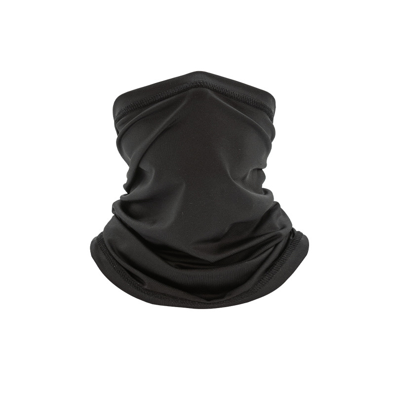 Pasamontañas transpirable de seda de hielo para exteriores, protector solar que absorbe el sudor, bufanda para conducir, Bandana para pescar, tocado para el cuello, accesorios para motocicleta: Verde militar