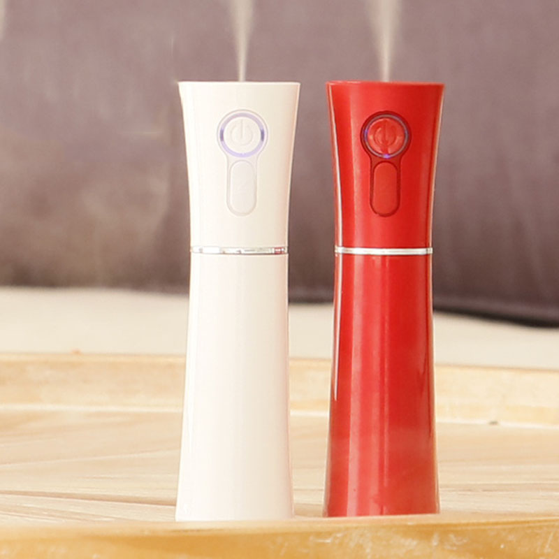 Mini Humidifier Air Diffuser Face Moisturizer Facial Steamer Eyelash Nebulizer Portable Sprayer Face Care Freshener Vaporizer