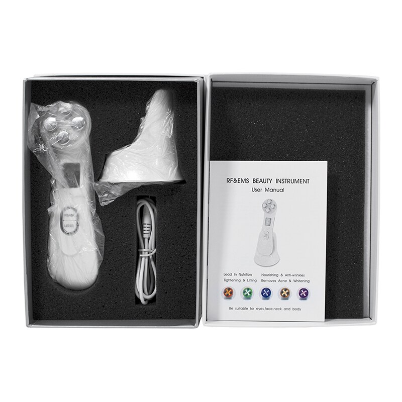 LED Mesotherapy Electric Lighten Spots Reduce Fine Lines Wrinkles Improve Skin Tone Balance Lifting Whitening Skin Beauty Device