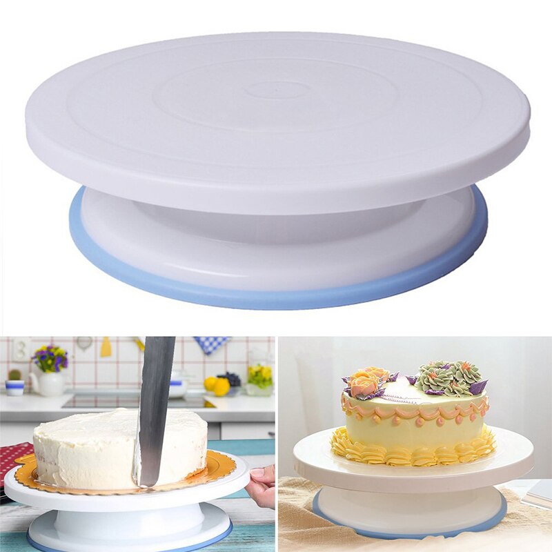 Non-slip Cake Pastry Turntable Stand Pastry Spatula Confectionery Cake Decoration Tools Kitchen Accessories Bakeware Baking Mold