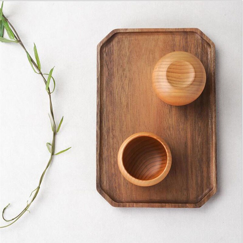 Tazas de madera de gran barriga hechas a mano Abeto Natural de madera cerveza té y café taza de agua leche cocina Bar Drinkware
