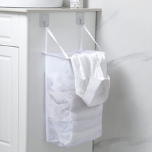 Væg hængende hammer pasta snavset tøj opbevaringskurv badeværelse bærbar rejse hotel enkelt vasketøjskurv snavset tøj