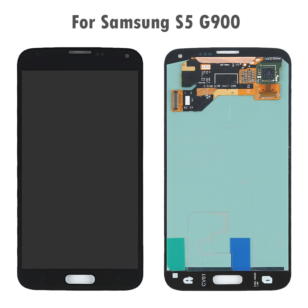 Super AMOLED Per Samsung Galaxy S7 S6 S5 S4 S3 S2 S1 Display LCD Touch Screen Digitizer Per Samsung S6 s5 S4 S3 S7 S2 S Dello Schermo