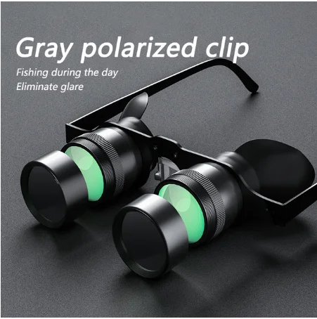 Latest night vision binoculars, lenses for fishing, telescope lenses for women and men, zoom magnifying glass for hunting, hiking, outdoor tool: Black