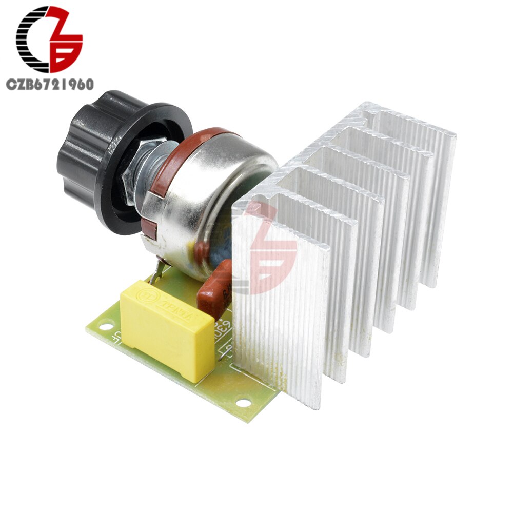 3800w hastighetskontroller  ac 220v smart hemljuskontroll dimmerbrytare spänningsregulator temperaturkontroll för motorljus